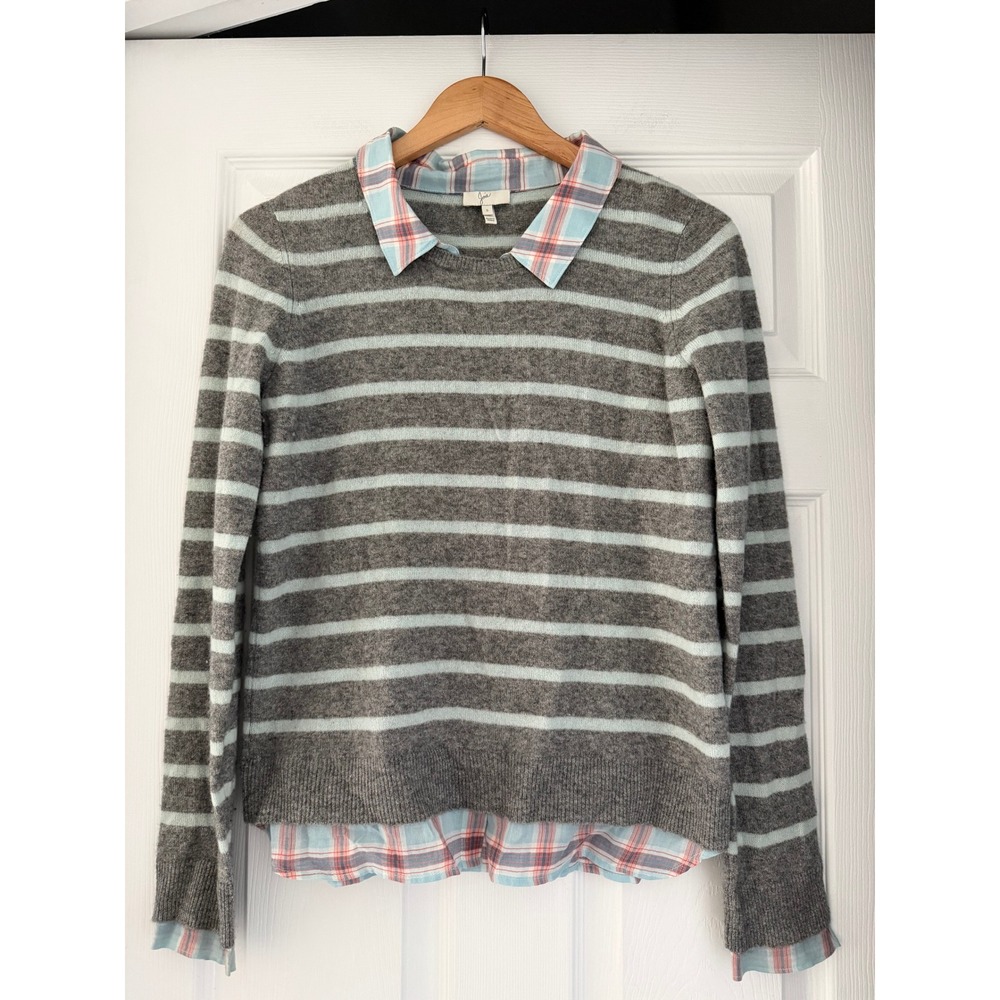 Joie Rika Cashmere Striped Sweater Quiet Luxury